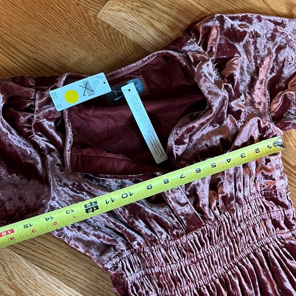 Anthropologie The Somerset Maxi Dress: Velvet Edition, Size XSP NWT - Picture 15 of 16